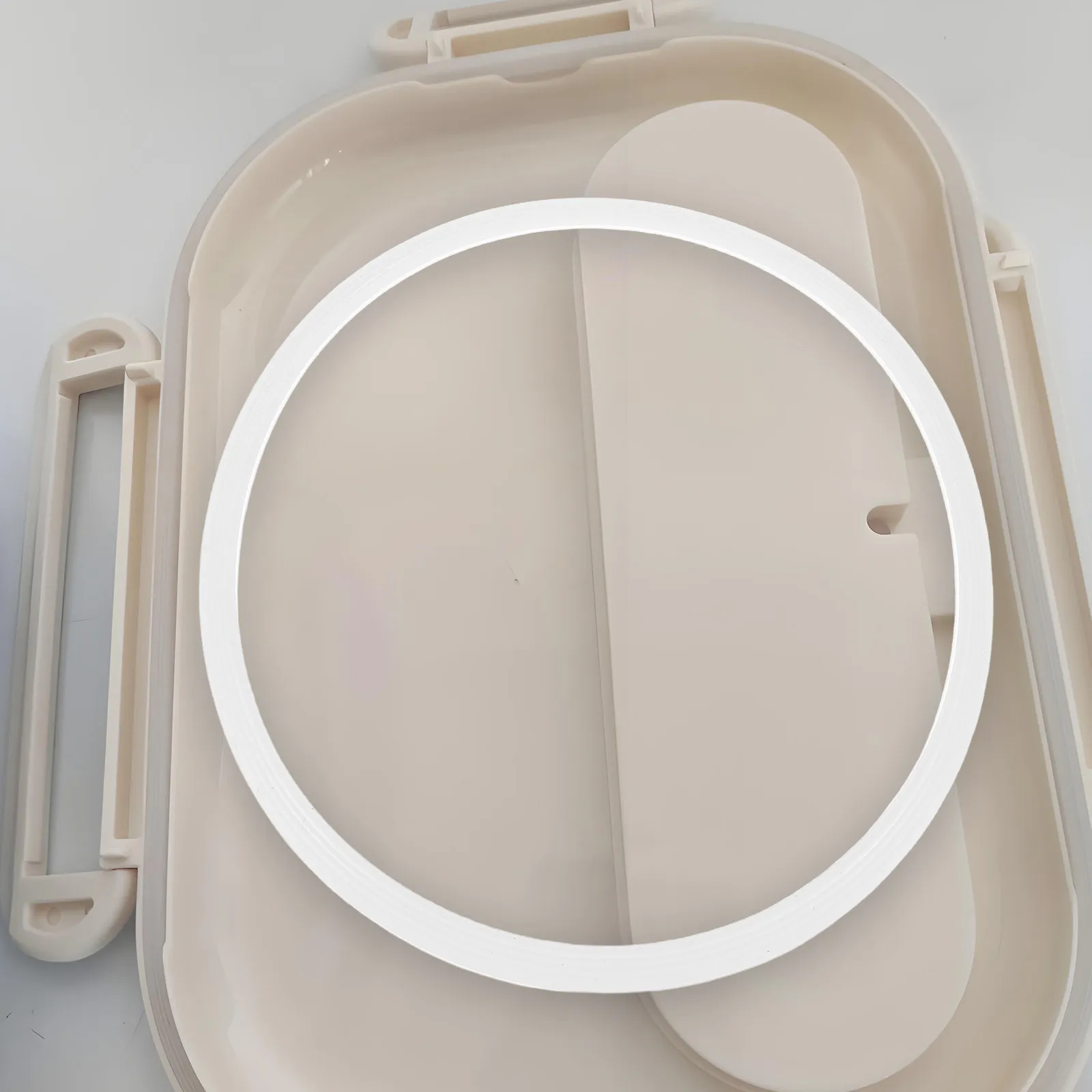 Elastic Silicone Seal Ring Reusable Heat Resistant Lunch Box Lid Replacement Seal for Food Box Fresh Keeping Silicone Material