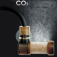 Super CO2 Atomizer Carbon Dioxide Bubble Diffuser for Aquarium Grass Plant Tank Size S/L