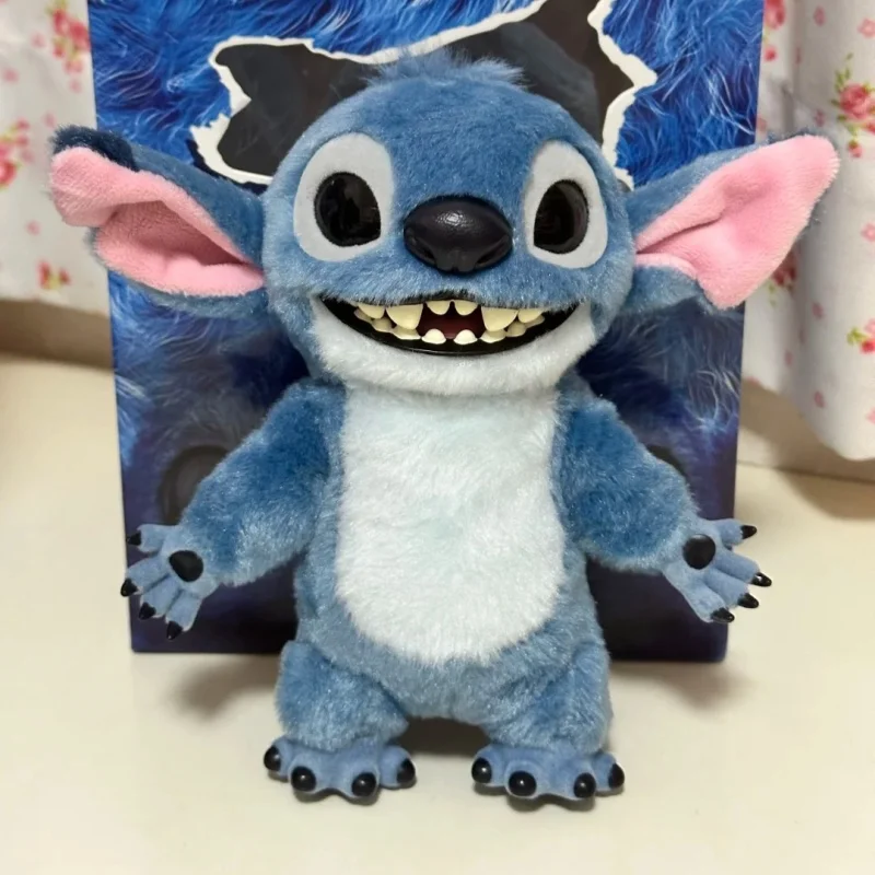 ديزني الأصلي غرزة ألعاب من نسيج مخملي دمية لطيف أنيمي غرزة ظهره قلادة أفخم شغل لعبة غرفة ديكور هدية الكريسماس 16/28 سم