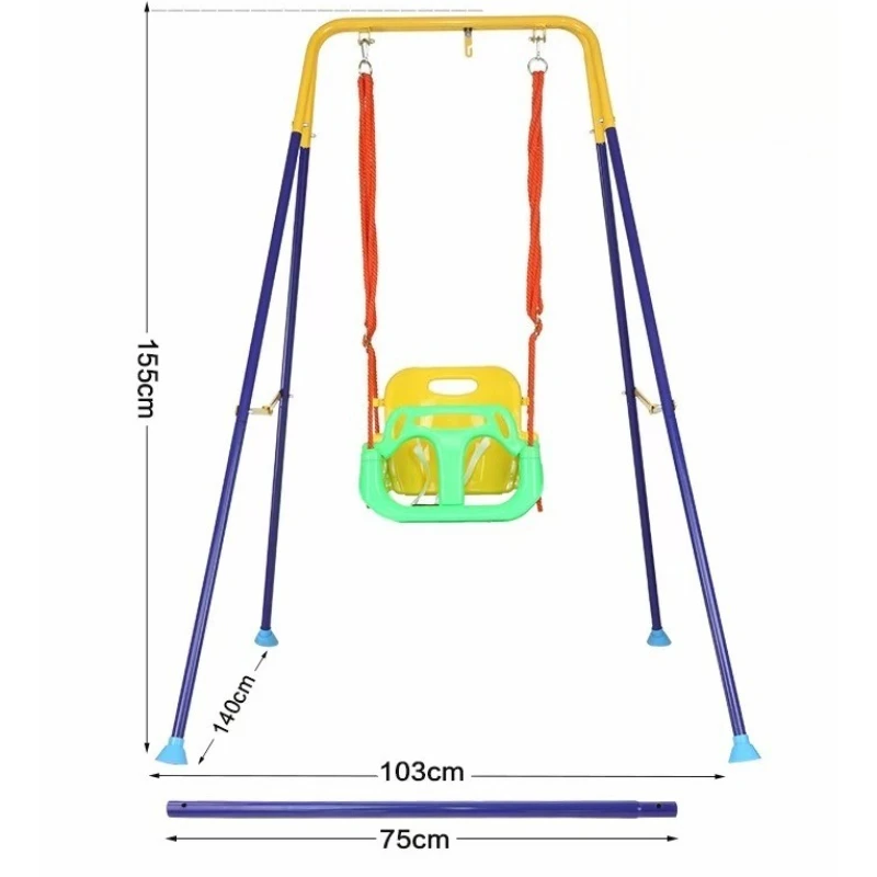 ชิงช้าเด็ก ของเล่นเด็ก ชิงช้าสำหรับเด็กเล่นในร่มและกลางแจ้ง เก้าอี้แขวนนิรภัยสำหรับเด็ก ชิงช้าเด็กในสวน ชิงช้าเด็กแข็งแรง ทนทาน เก้าอี้โยกสำหรับเด็กเล็ก