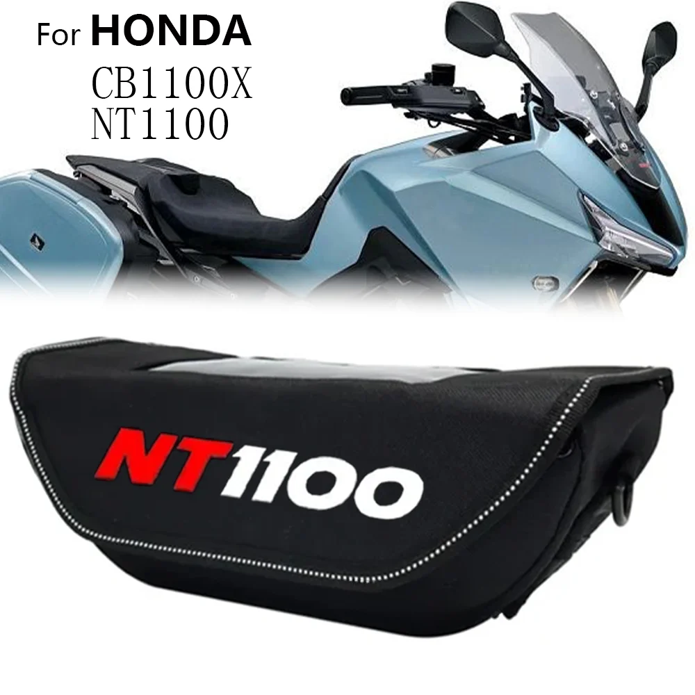 

For HONDA NT1100 CB1100X CB 1100 X Motorcycle Waterproof And Dustproof Handlebar Storage Bag motorcycle handlebar travel bag