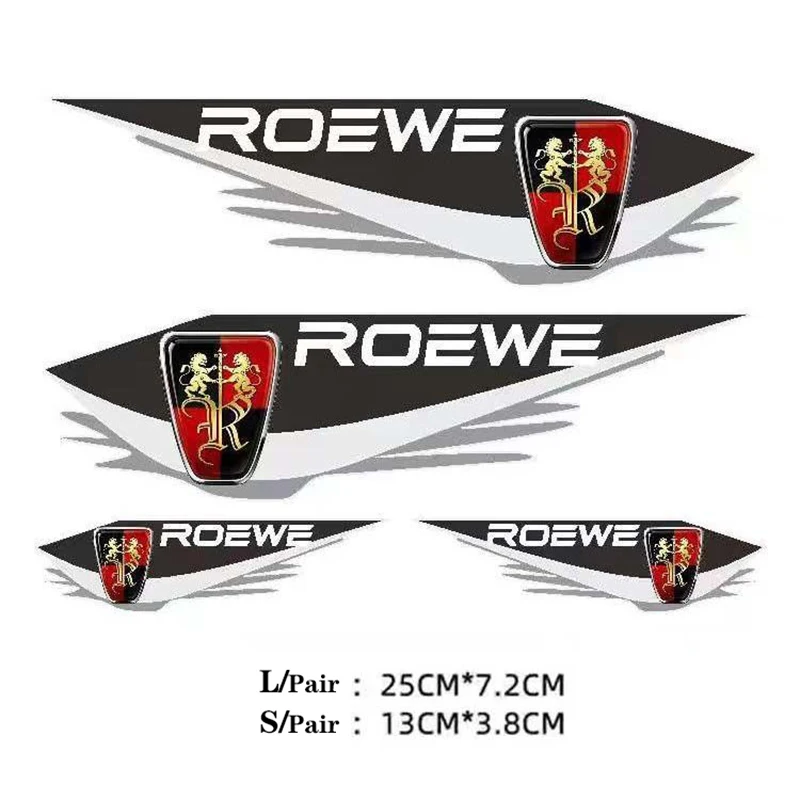 Car Modification Decals for Roewe 350 550 750 w5 950 i6 360 rx5 e550 e50 MG MG7 Waterproof Moisture Proof Durable Car Stickers