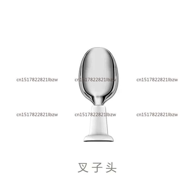 Rechargeable intelligent anti shake spoon suitable for assisting elderly tableware