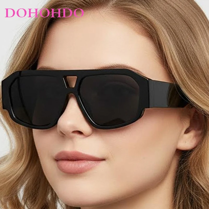 

Classic Double Bridge Pilot Women Sunglasses New Luxury Designer Retro Men Eyewear Outdoor Sports Driving Sunglass Unisex UV400