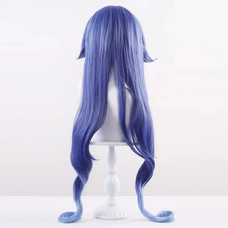 코스프레 Layla 합성 옹 브르 긴 곱슬 가발 귀여운 소녀 그라디언트 색상 내열성 섬유 일일 파티 코스프레 패션 가발