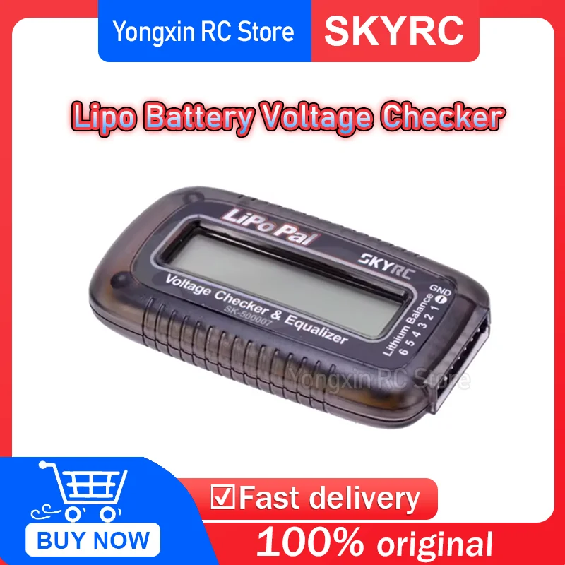 

SKYRC LiPoPal 2-6S: Тестер напряжения LiPo-аккумуляторов, эквалайзер, индикатор емкости, самобалансировщик напряжения