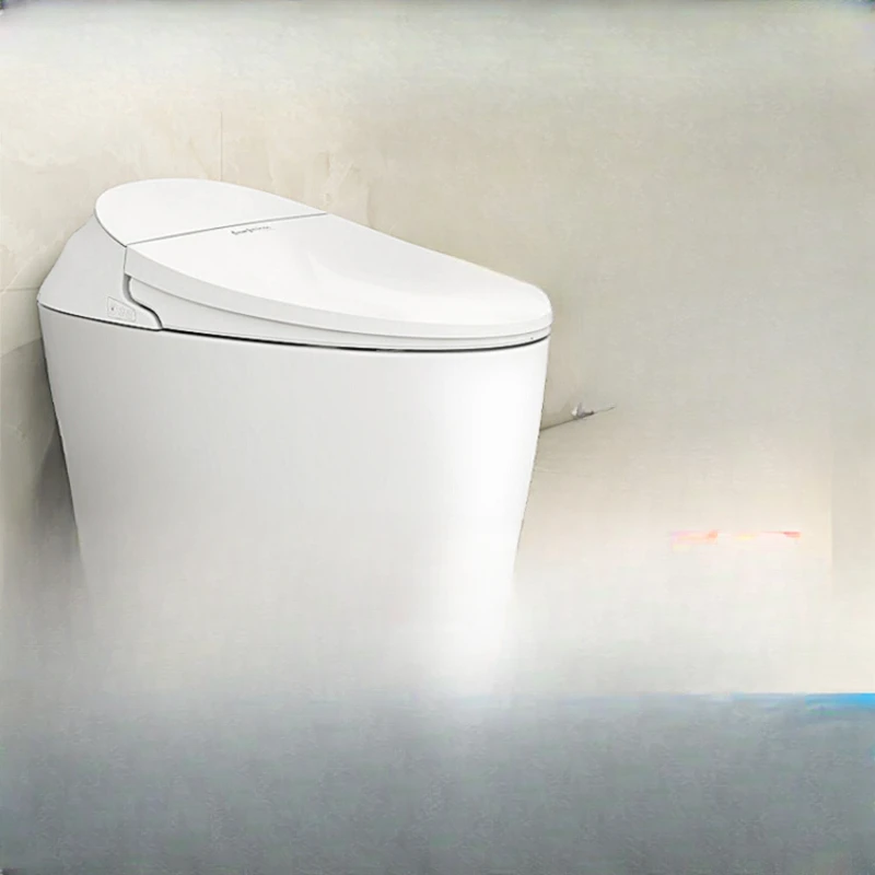 Fully automatic intelligent toilet with no water pressure limit integrated toilet, power outage, flushing, and high water volume