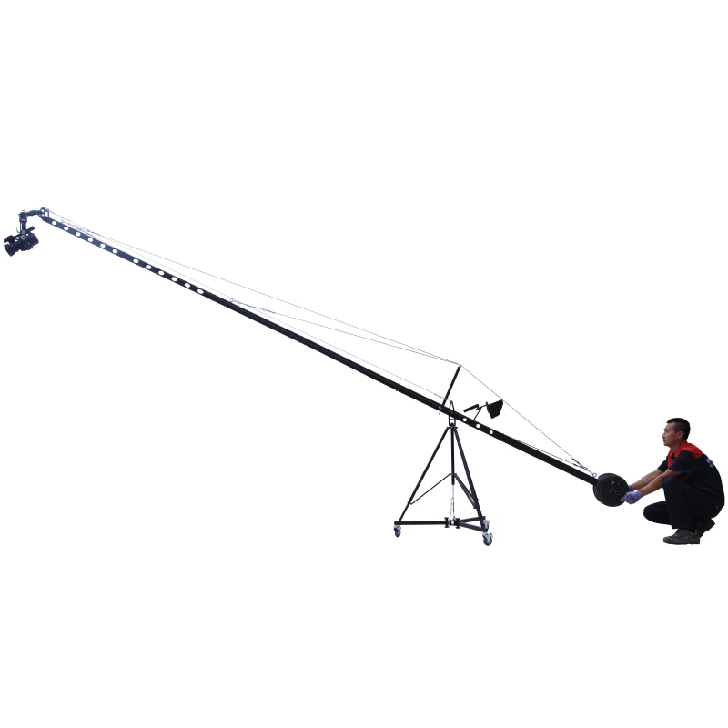 Jianmei XF64-6M Popular Camera Crane Jib With 360 Degree Rotation Pan-Tilt Head Compatible With Various Cameras And Camcorders - view 5
