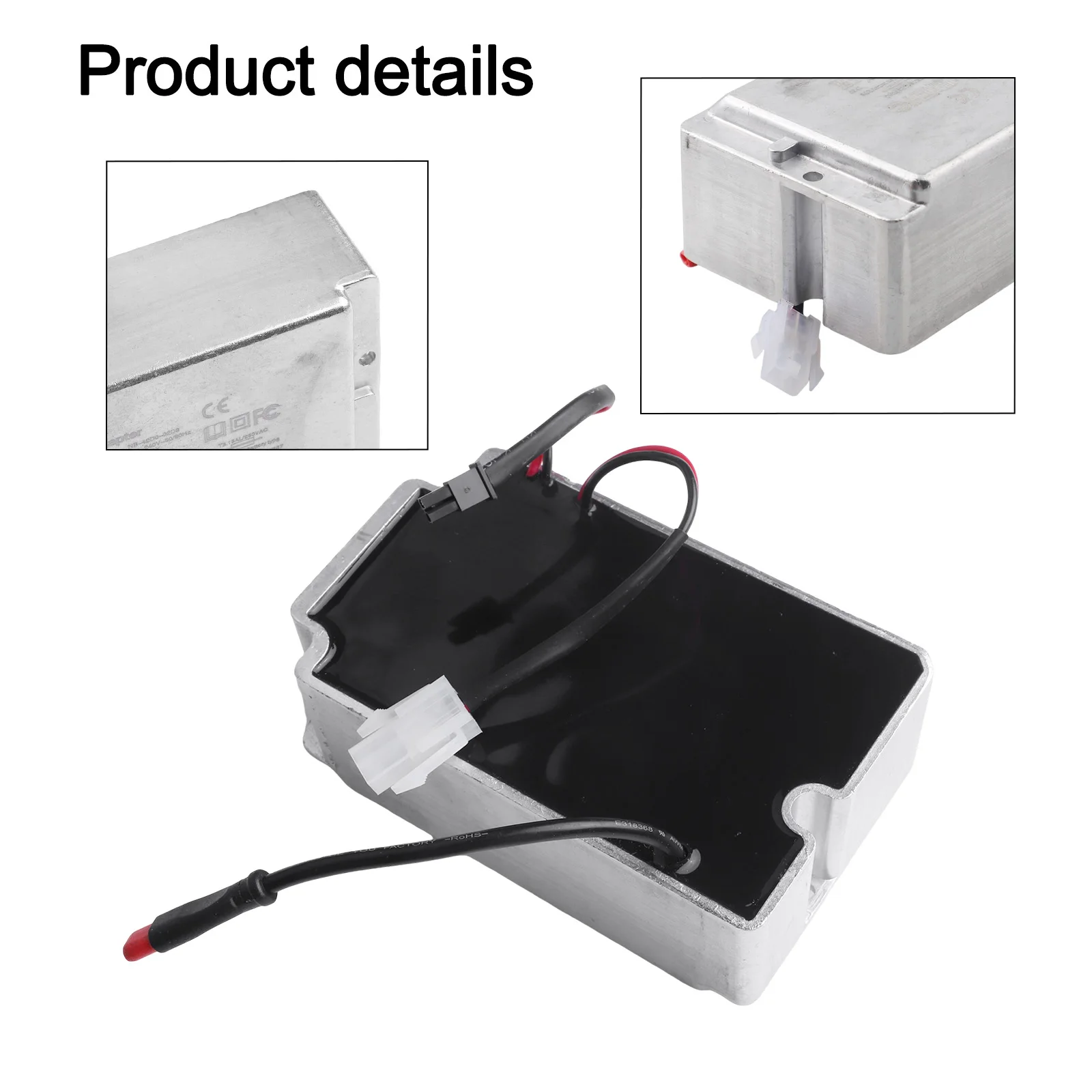

Replacement Charger Built-In Charger Electric Scooter Maintenance Charger For Electric Scooter Daily Use Durability