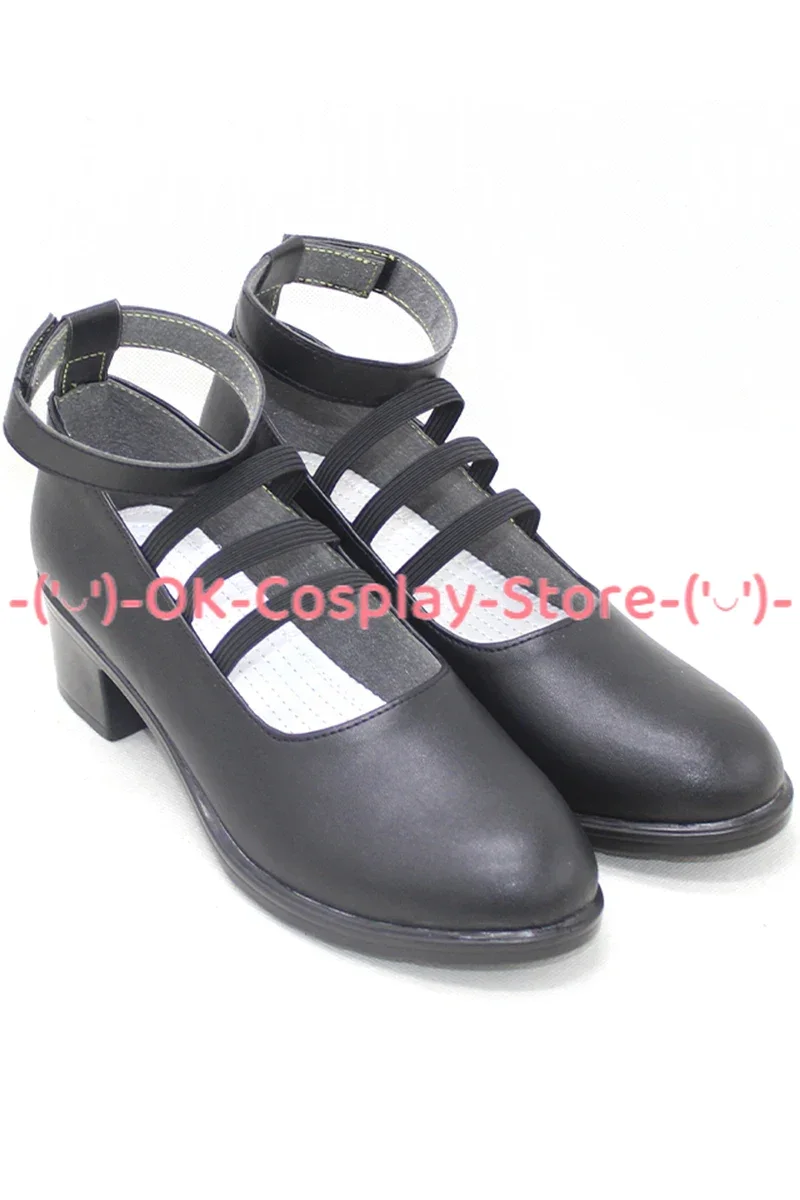 Akiyama Mizuki Cosplay Shoes Vtuber Cosplay PU Leather Shoes Halloween Carnival Boots Prop Custom Made