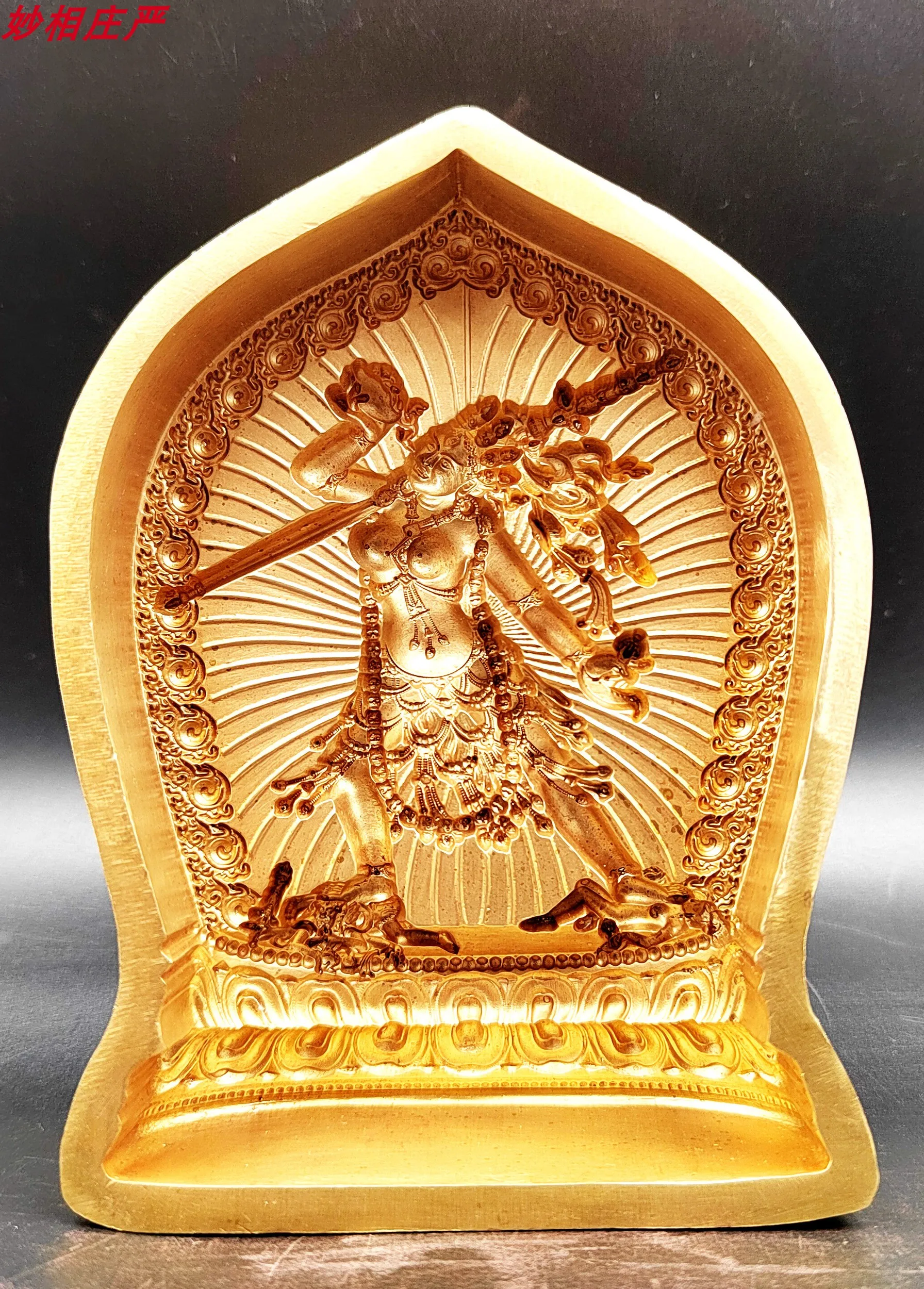 Vajra Yogini tsatsa Brass Mould Lc—0217/0010/0018/0666—11/7/4.5/3.5cm, no stock, production cycle of more than 2 months