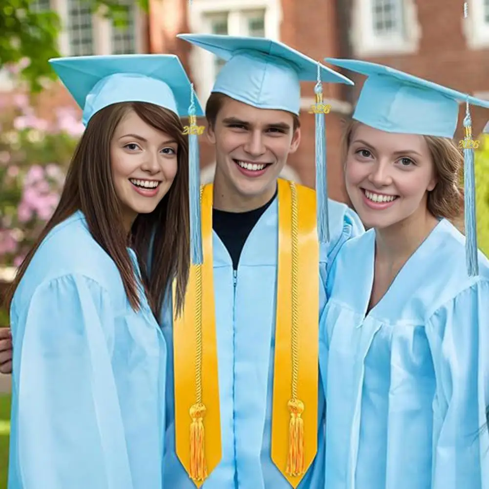 Graduation Keepsake Gown Adults Unisex Matte Graduation Cap Gown Set with 2026 Tassel Preschool Kindergarten Graduation Cap Gown