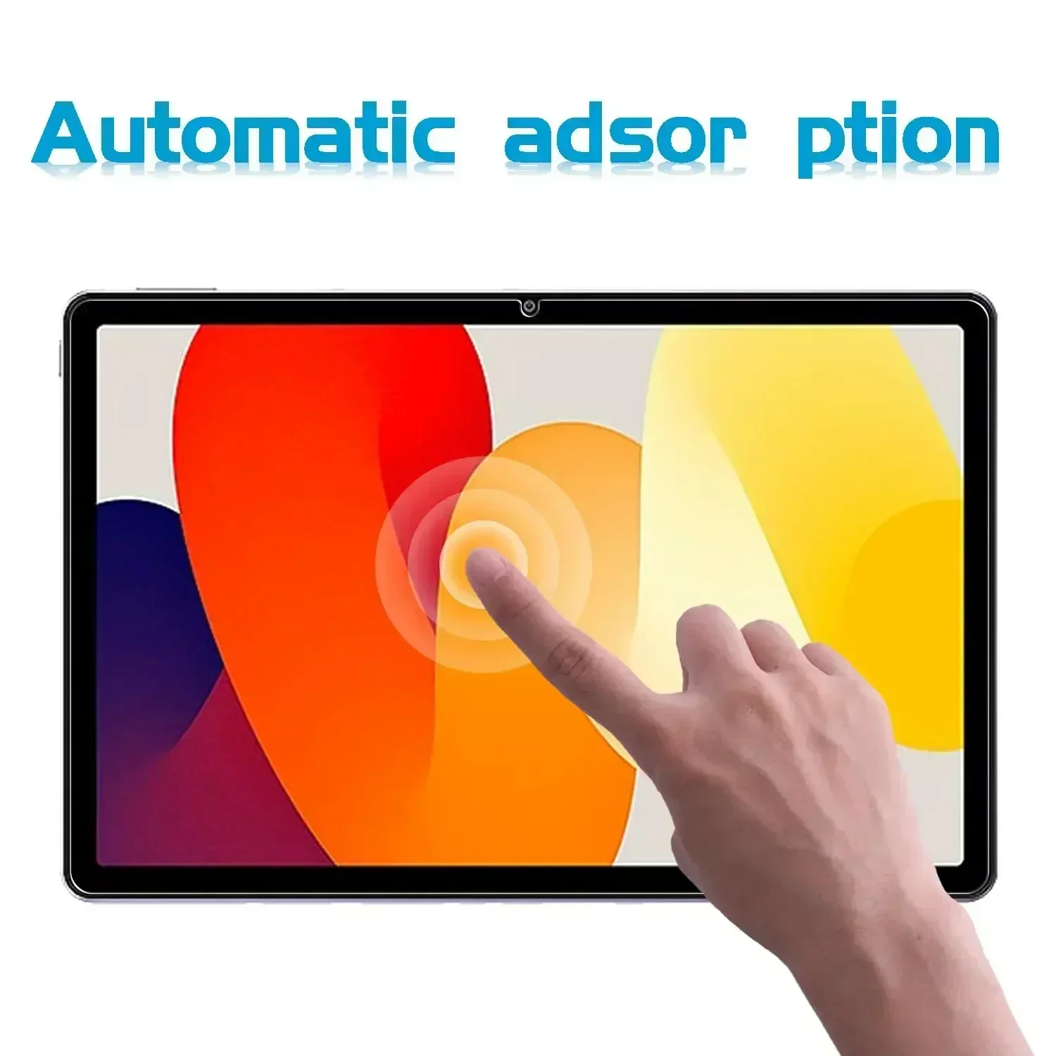 Screen Protector for Xiaomi Redmi Pad SE (11 inch) 2023 Tempered Glass Film and Camera Lens Protector 9H hardness Anti Scratch