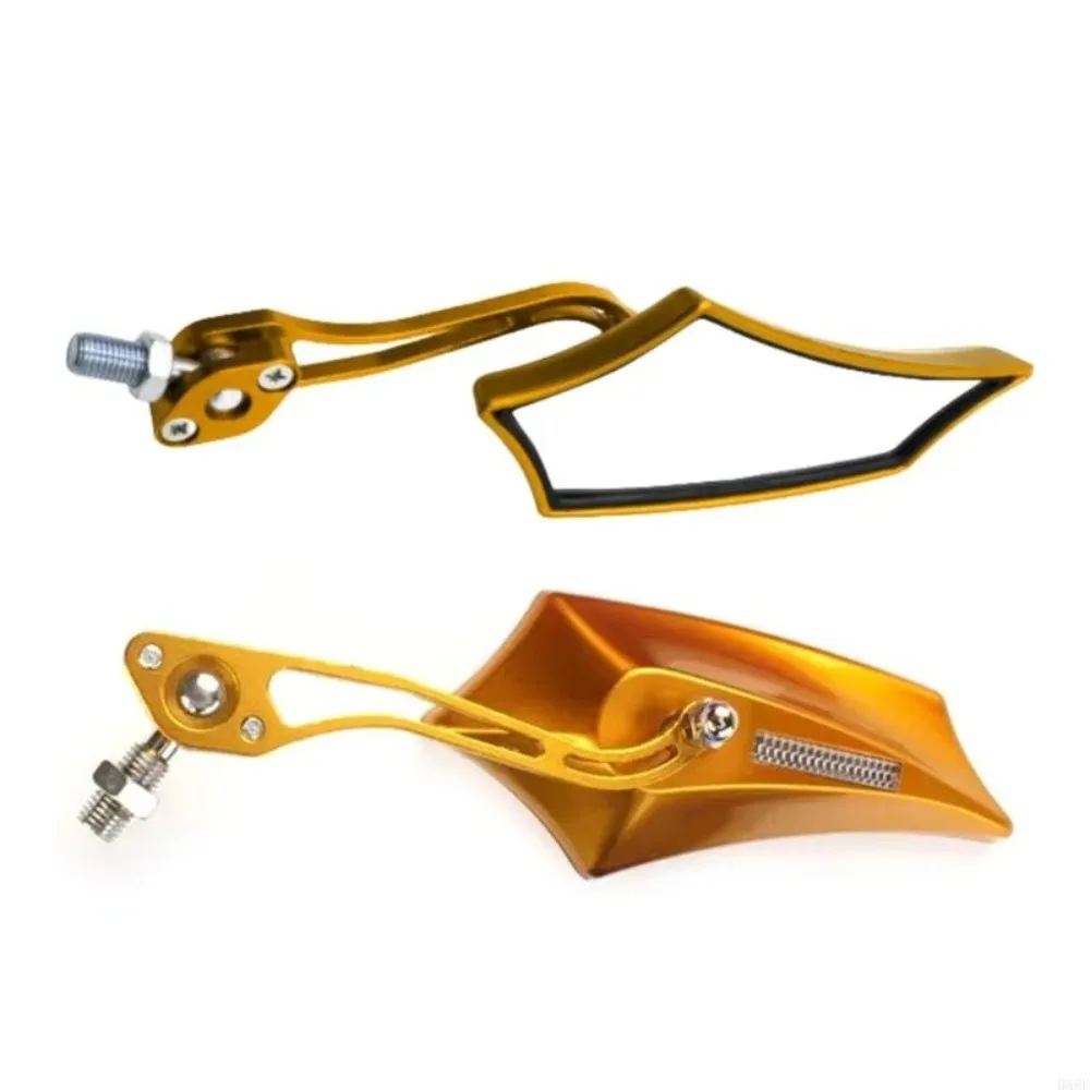 

HD стекло мотоциклетное зеркало заднего вида, регулируемое 360-градусное автомобильное зеркало заднего вида, универсальное широкоугольное боковое зеркало заднего вида