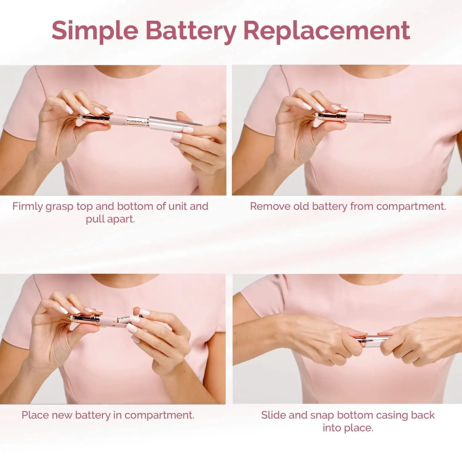 Flawless Eyebrow Female Eyebrow Hair Remover Electric Eyebrow Shaver Can Instantly and Painlessly Remove Hair
