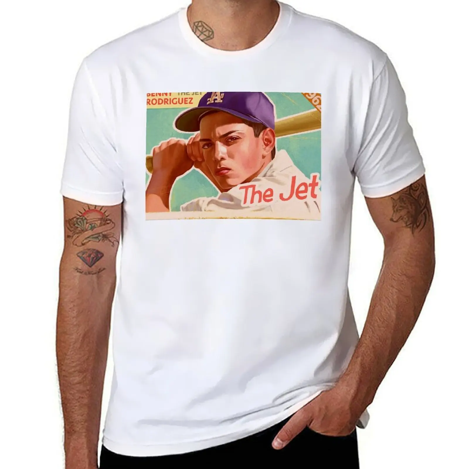 

Sandlot (Benny The Jet) T-Shirt cotton t shirt man t shirts designer T-Shirt