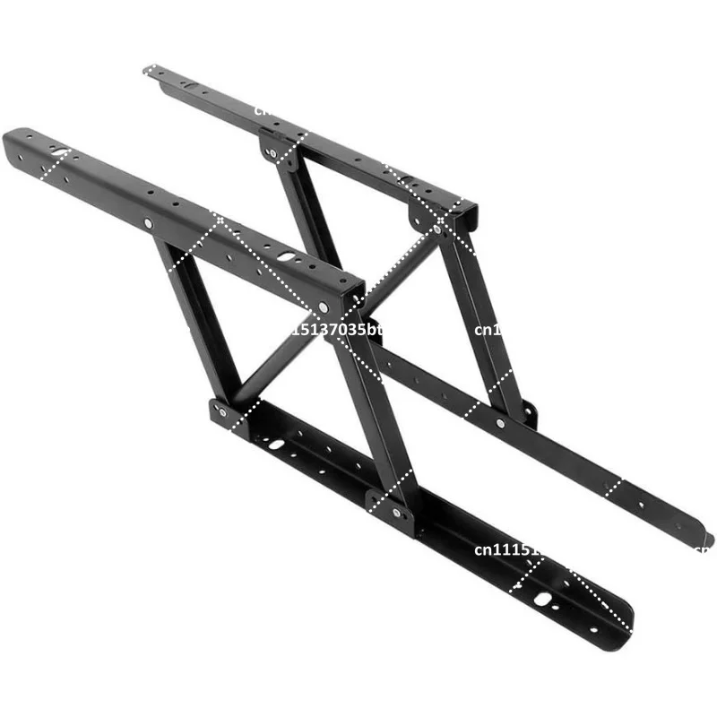 1Pair 38*16.5cm Lift Up Top Coffee Tea Table Lifting Frame Furniture Mechanism Fitting Spring Hinge Hardware Desk Spring Hinges