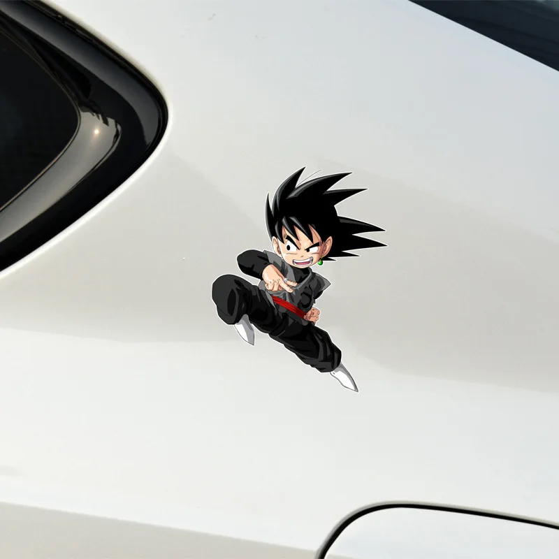 Dragon Ball Car Sticker Anime Somersault Cloud Modification Sticker Son Goku Vegeta IV Body Sticker Children\'s Birthday Toy Gift