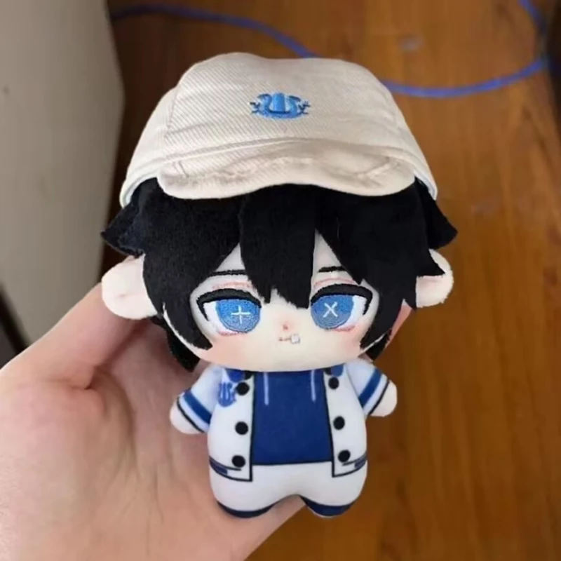 

10cm Identity V Plush Toy Cosplay Pendant Doll Embalmer Gardener Mercenary Photographer Anime Soft Plushie KeyChain Xmas Gifts