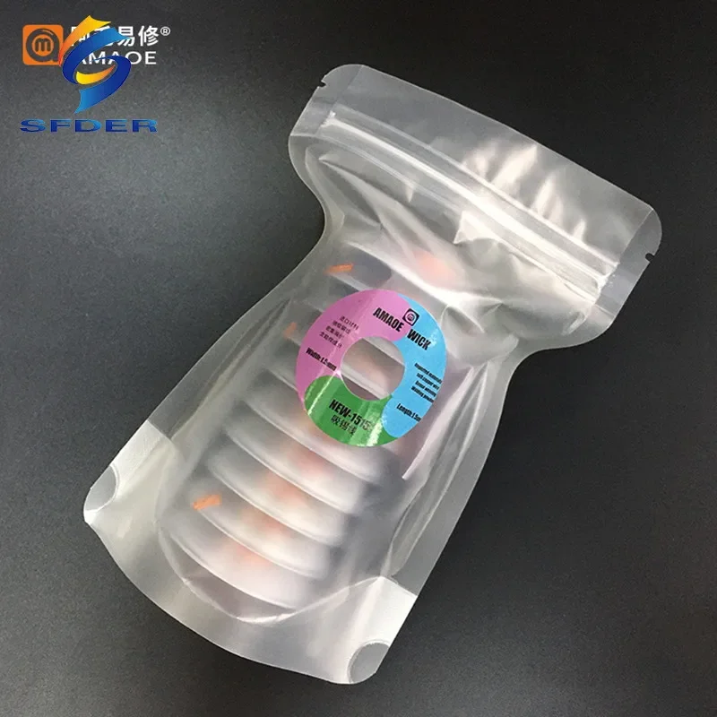 Amaoe Solder Wick Remover Tin Sution Line Soft Wire For Precision PCB Tin Remove Soldering 1515 2015 2515 3015 3515