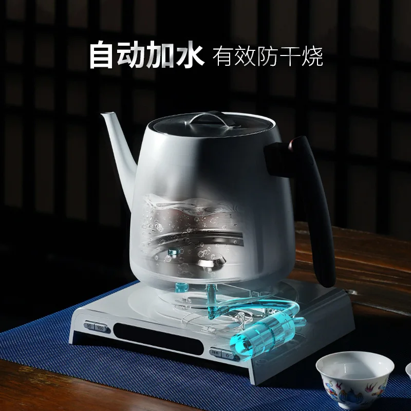 Chaleira a vácuo de camada dupla, bule de água automático para fazer chá