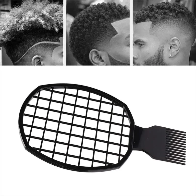 Men Afro Curly Hair Comb Dreadlocks Tin Foil Hot Perm Comb Hairdressing Tool Double Ended  Pick Comb Hair Styling Tools