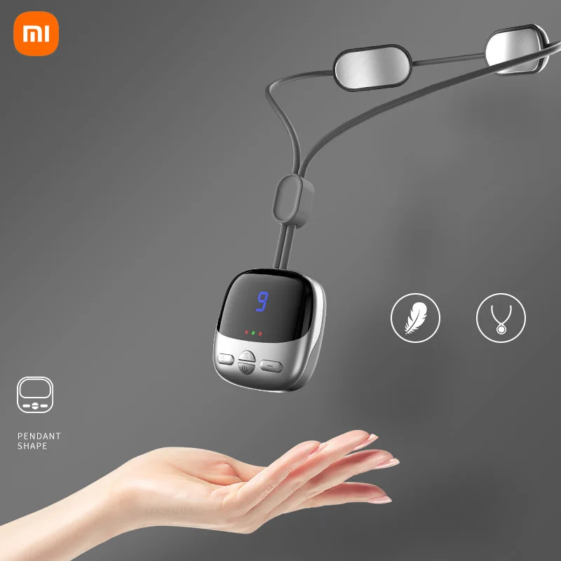 Xiaomi youpin 2022 novo pescoço ombro cervical coluna massageador inteligente artefato dragagem espinha pescoço protetor massageador inteligente