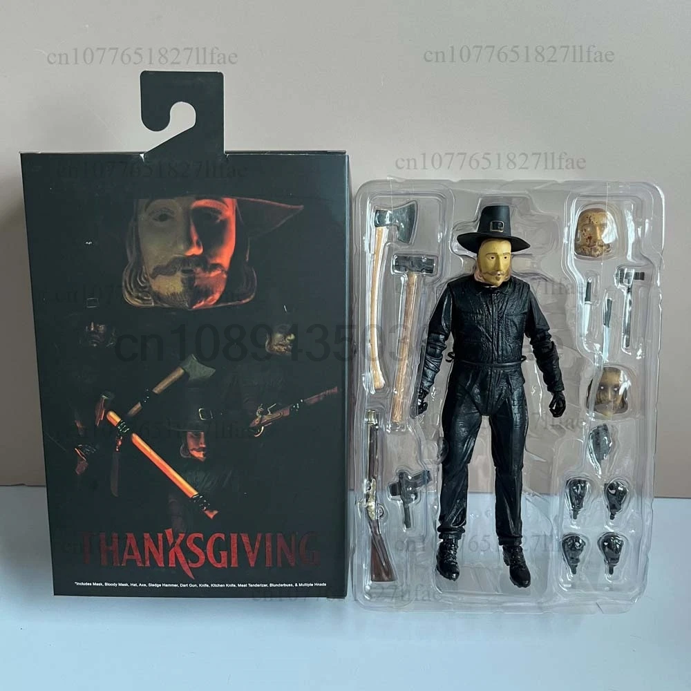 Figure Thanksgiving There Will Be No Leftovers Ultimate John Carver Action Figure 7inch Cool Model Toys Gift For Friends view 3