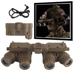 Airsoft Paintball Non-functioning GPNVG18 Night Vision Goggles Model Tactical Hunting Cosplay Dummy NVG with Battery Box Model