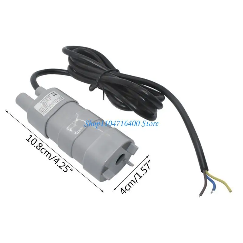 Y1gd Zatapialna pompa wodna z silnikiem 12 V 600L/H 5M Plastikowa pompa do samochodów kempingowych