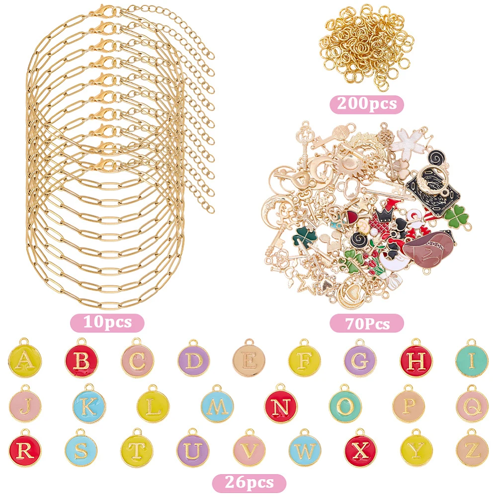 ชุดอุปกรณ์ทำสร้อยข้อมือทองคำ 3 - Jump Ring Assorted บทวิจารณ์และราคา