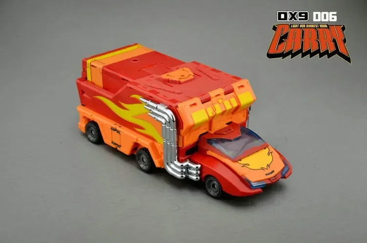 Transformation DX9 D06 D06T Carry Rodimus Prime Action Figure Transforming Box with Car Boys Collectible Toys