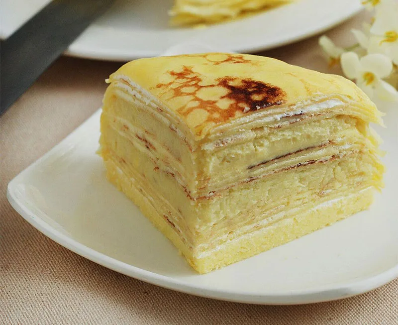 Industrial Used Stainless Steel Pan Cake Machine Pancake Crepe Maker Machine Thousand Layer Cake Skin Making Machine