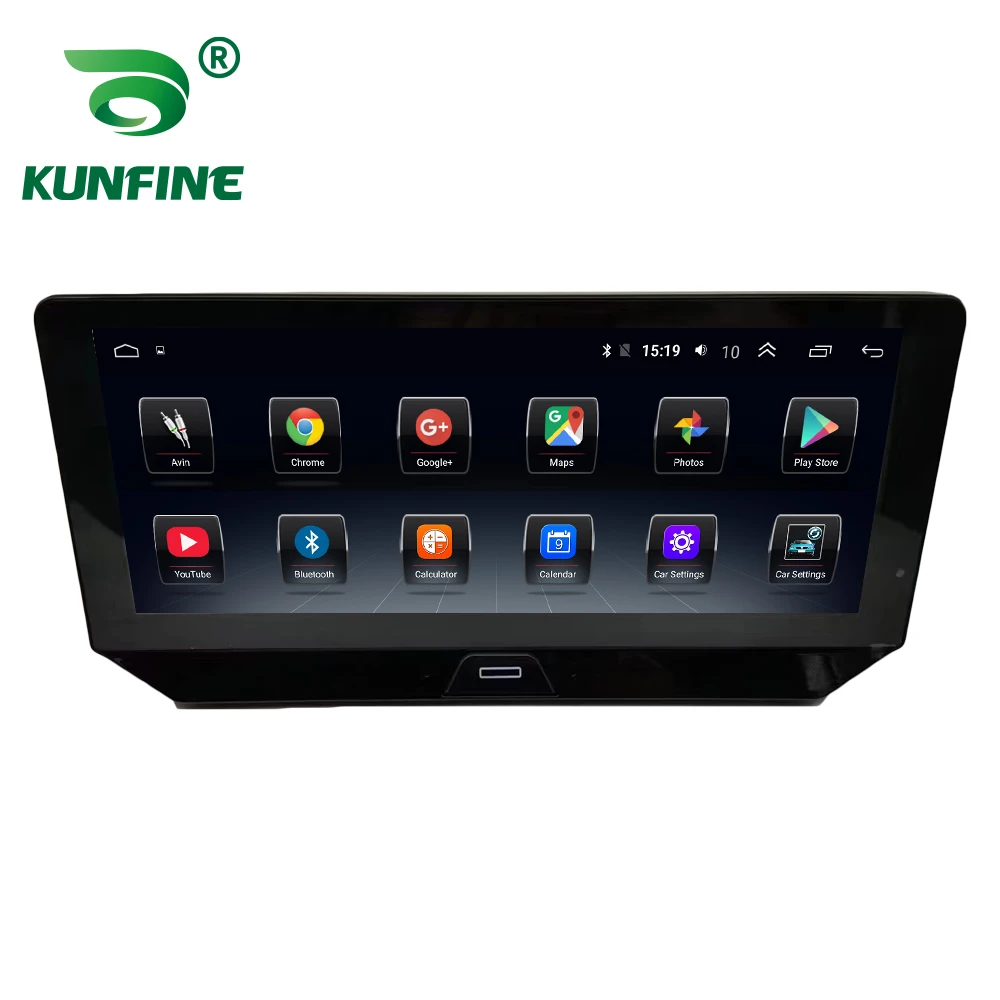 Ekran Tesla Octa Core 4 ГБ ОЗУ 64 ГБ ПЗУ Android Автомобильный DVD GPS-плеер Deckless Автомобильная стереосистема для Toyota RAV4 2020 базовая версия Радио