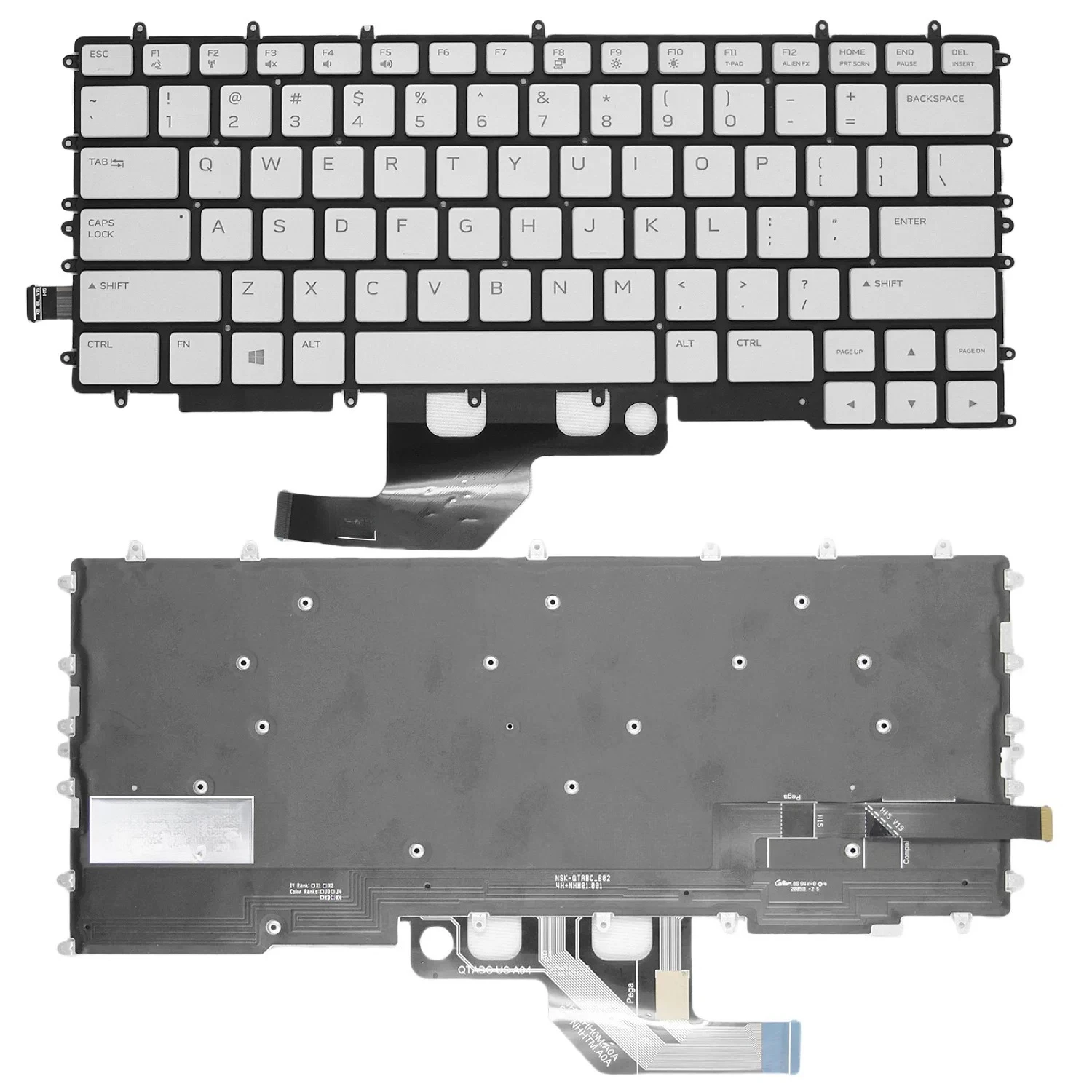For Dell for Alien M15 R2 R3 R4 2020 M17 R2 R3 51M R2 Keyboard