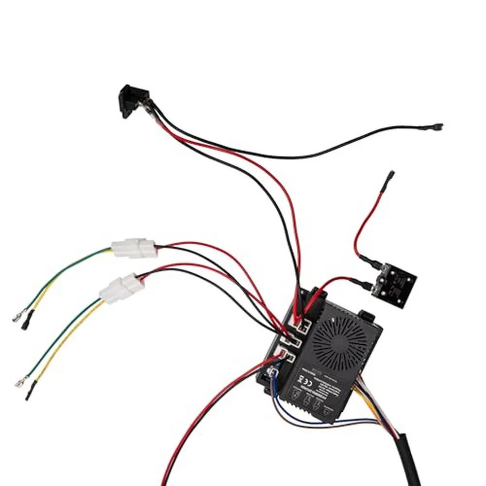 12 24 Volt Harness Kit for Ride On Toy Cars Compatible with Multiple Electric Vehicle Models and 2.4G Remote Operational Control