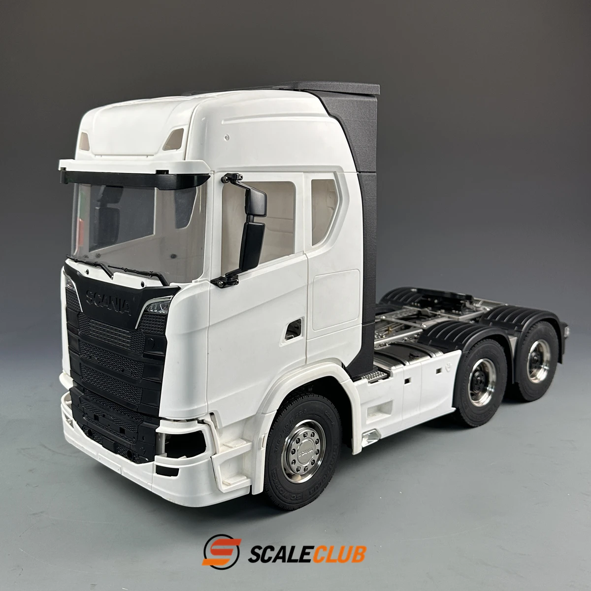 

Scaleclub 1/14 RC Тракторный грузовик 6x6 Шасси для Scania 770S RC Модель грузовика Обновление для Tamiya 1:14 Тракторный грузовик серии DIY