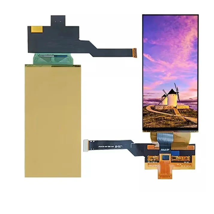 2026 5.1inch Oled Panel 720*1520 Paper-Thin Bendable Oled Touch Panel 5.1 Inch Flexible Amoled Display Mipi Driver Board Screen