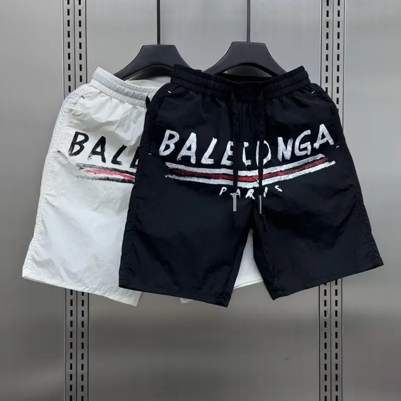 

Американские спортивные шорты, летние пляжные быстросохнущие шорты, черные спортивные шорты, уличная мужская одежда, уличная одежда 2025