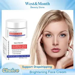 Brightening Face Cream Fade Blemish Glowing Moisturizing Firming Lightening Dark Rejuvenating Hydrating Korean Skin Care Product