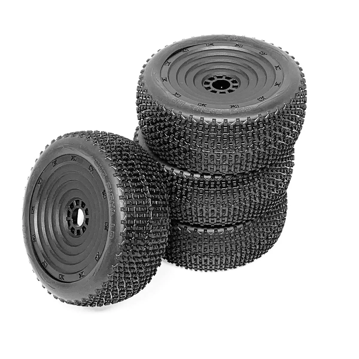 KKPIT 1/8 MUFIGHT 1.0&Aeon Loop Front/Rear 109mm/46mm Off-Road Buggy Tires 51035