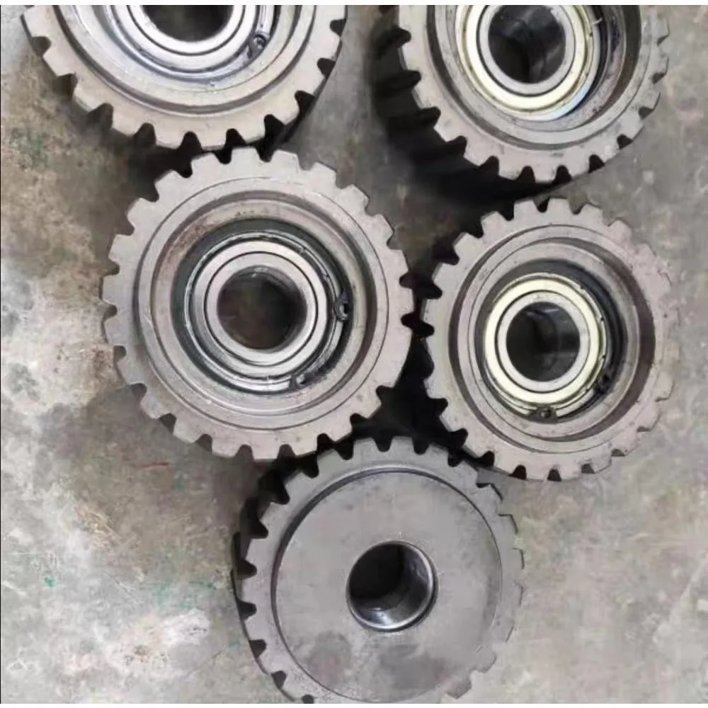 Feed Pellet Machine Accessories Grinding Disc Pressure Wheel And Pressure Wheel Assembly For Pellet Mill