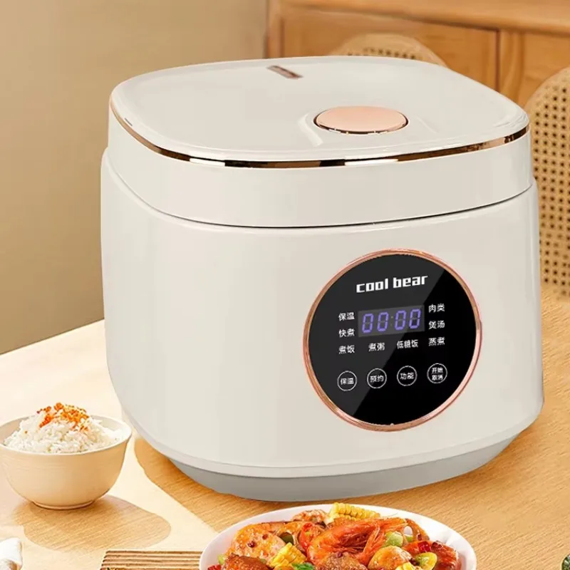 Explosion 5L Electric Intelligent Touch Screen Large Capacity Household Non-stick Multi-function Plastic Cooker Ricecooker