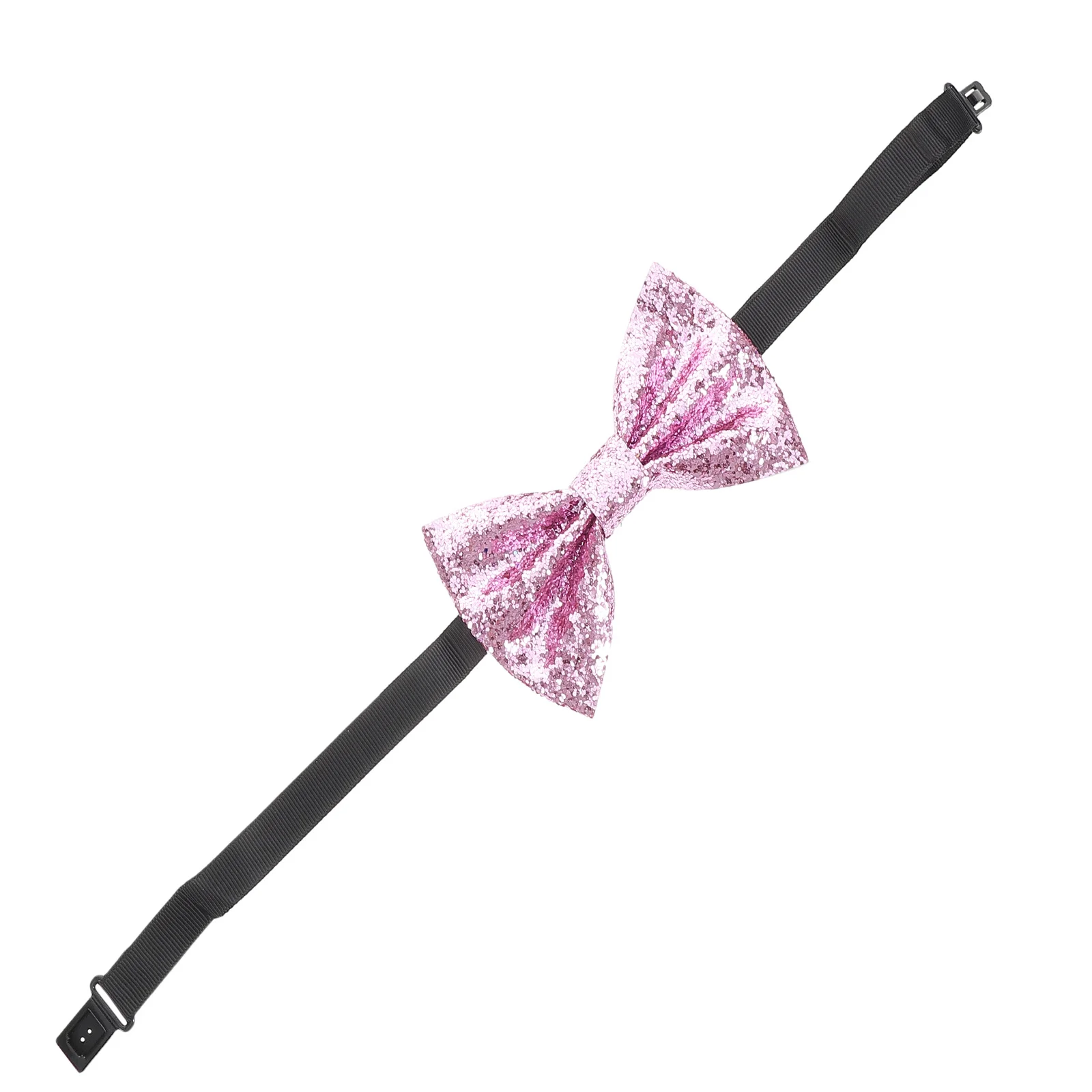 

Adjustable Bow Tie for Men Faux Sparkling Sequin Design Elegant Party Wedding Performance Accessory Bow Tie