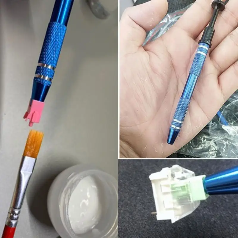 918C مفتاح فتاحة المشبك لمفتاح مجتذب لوحة المفاتيح الميكانيكية مجموعة أقلام التشحيم Lubing Stati