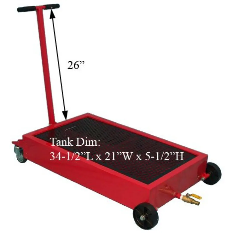 

15 Gallon Low Profile Heavy Truck Oil Drain for Efficient and Easy Fluid Removal in Industrial Maintenance and Automotive Repai