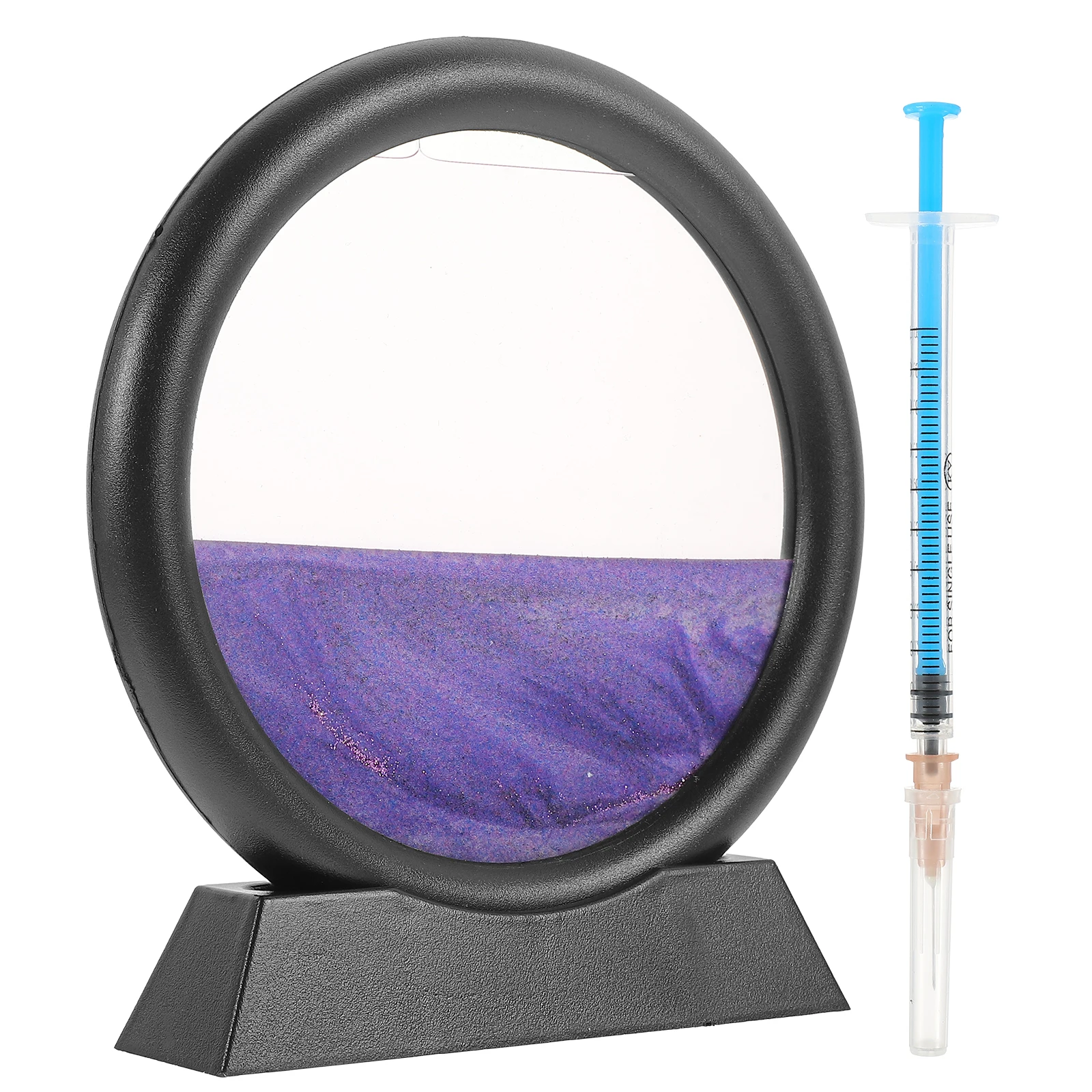 

Quicksand Painting Ornaments Home Decor Moving Water Office Desktop Sand 3D Quicksand Ornaments Liquid 3d Display