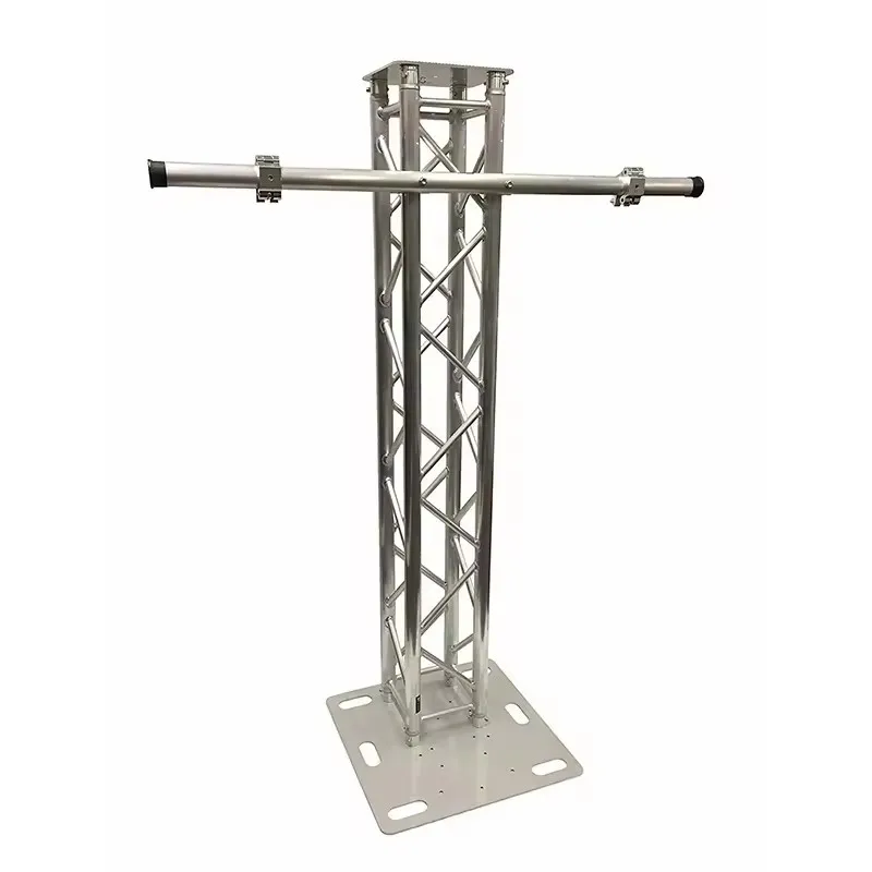 2pcs DJ Lighting  1 Meter 3.28 Ft Truss Aluminum Tower Square Trussing Totem Square Truss For Events