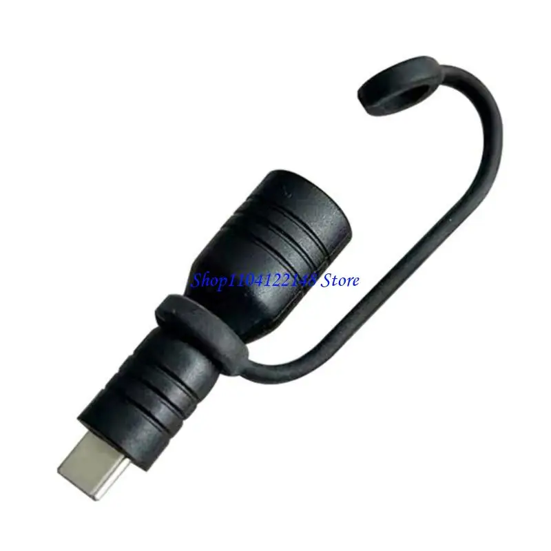 P9FA Portable PVC Metal DC8020 To Type C Adapter Supports 20V 5A Fast Charging