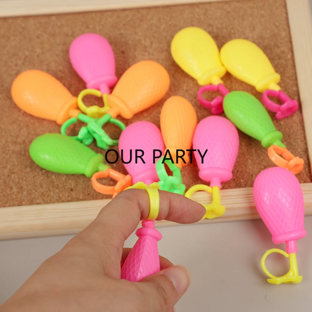 20Pcs Colorful Mini Water Gun Rings Trick Toys for Kids Summer Birthday Party Favors Goodie Bag Pinata Fillers Classroom Prizes